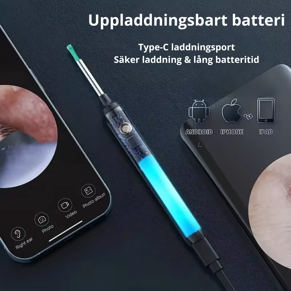 WaxRelief™ – Säker, smart öronrengöring